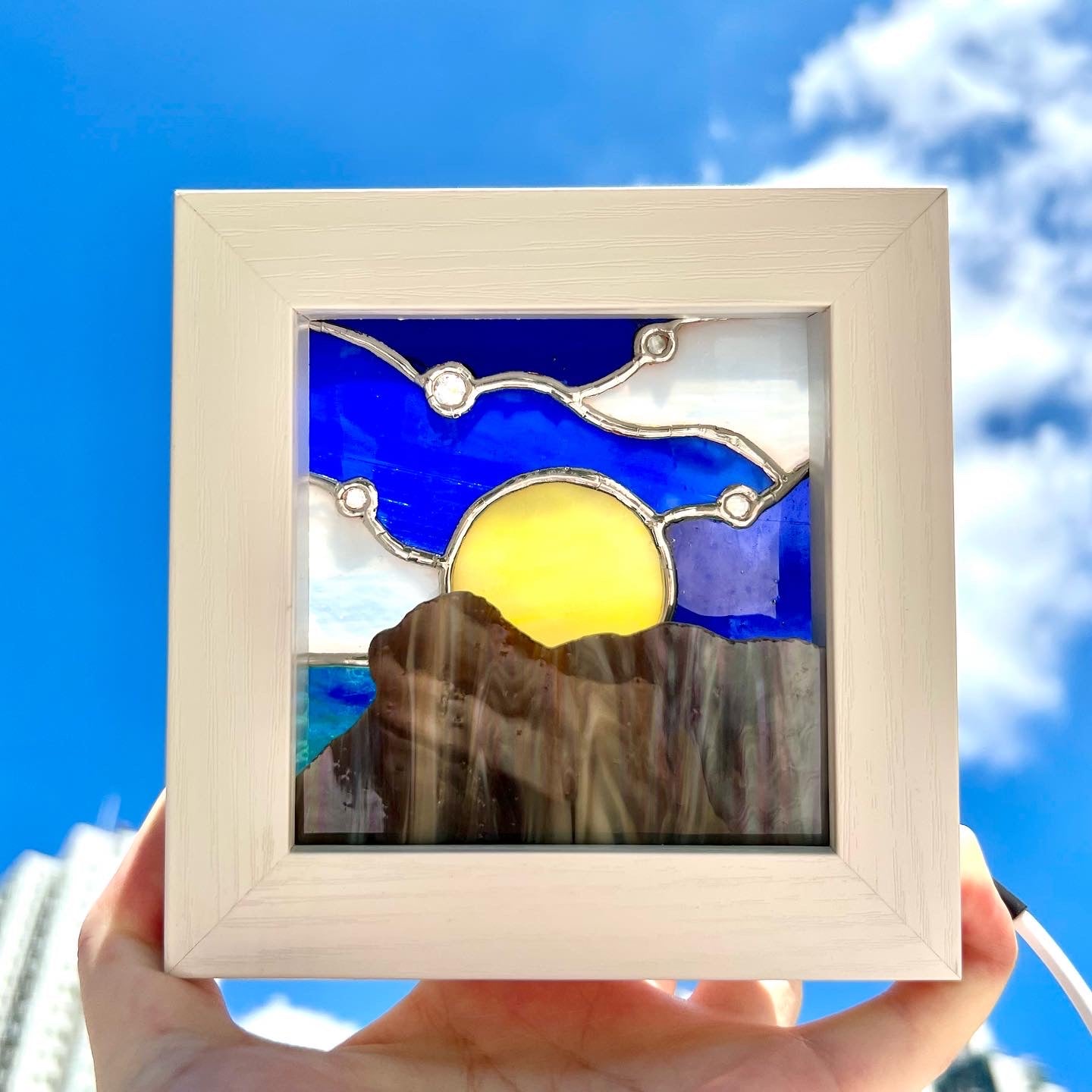 迷你獅子山相架 (晚空版) Mini Lion Rock Frame