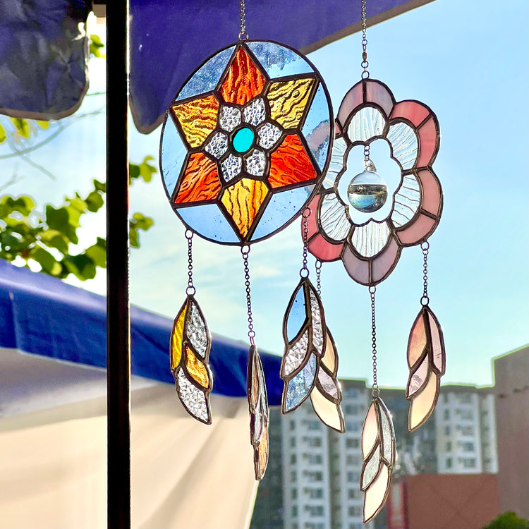 SUN DREAMCATCHER 玻璃捕夢網 (副本)