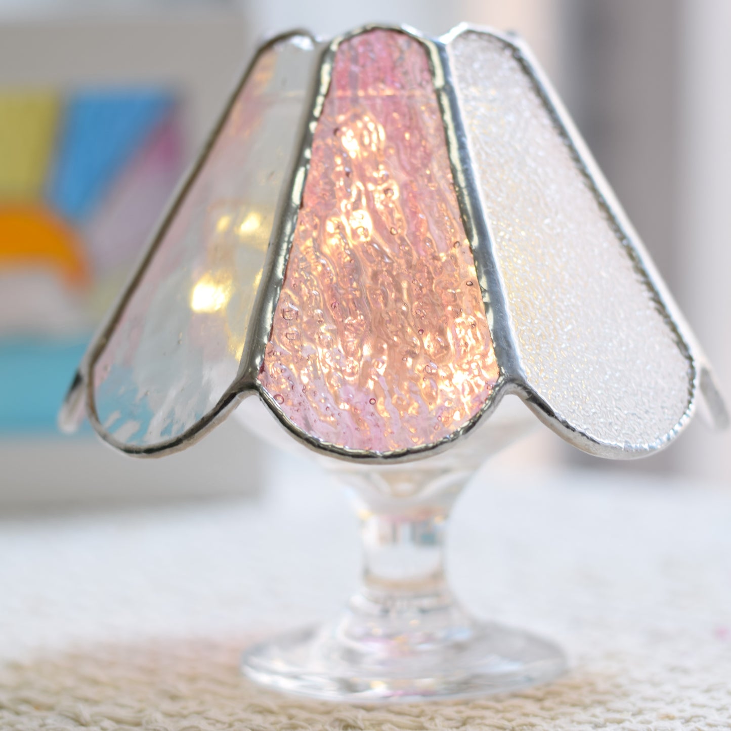 八面燭臺燈 wine glass lamp 🕯